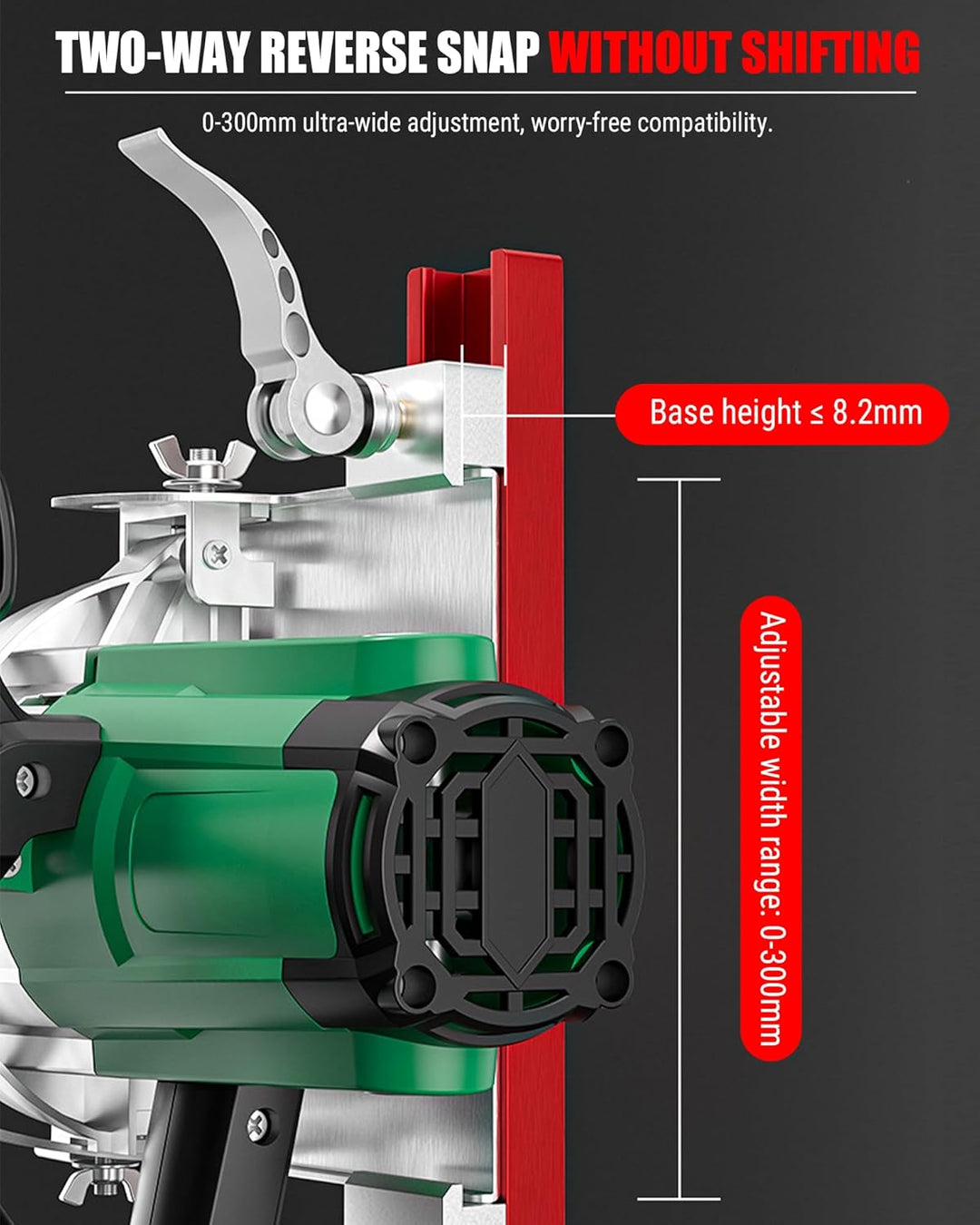 Führungsschiene Handkreissäge, 240mm Universal Schiene für Kreissäge, Aluminiumlegierung Sägeschiene