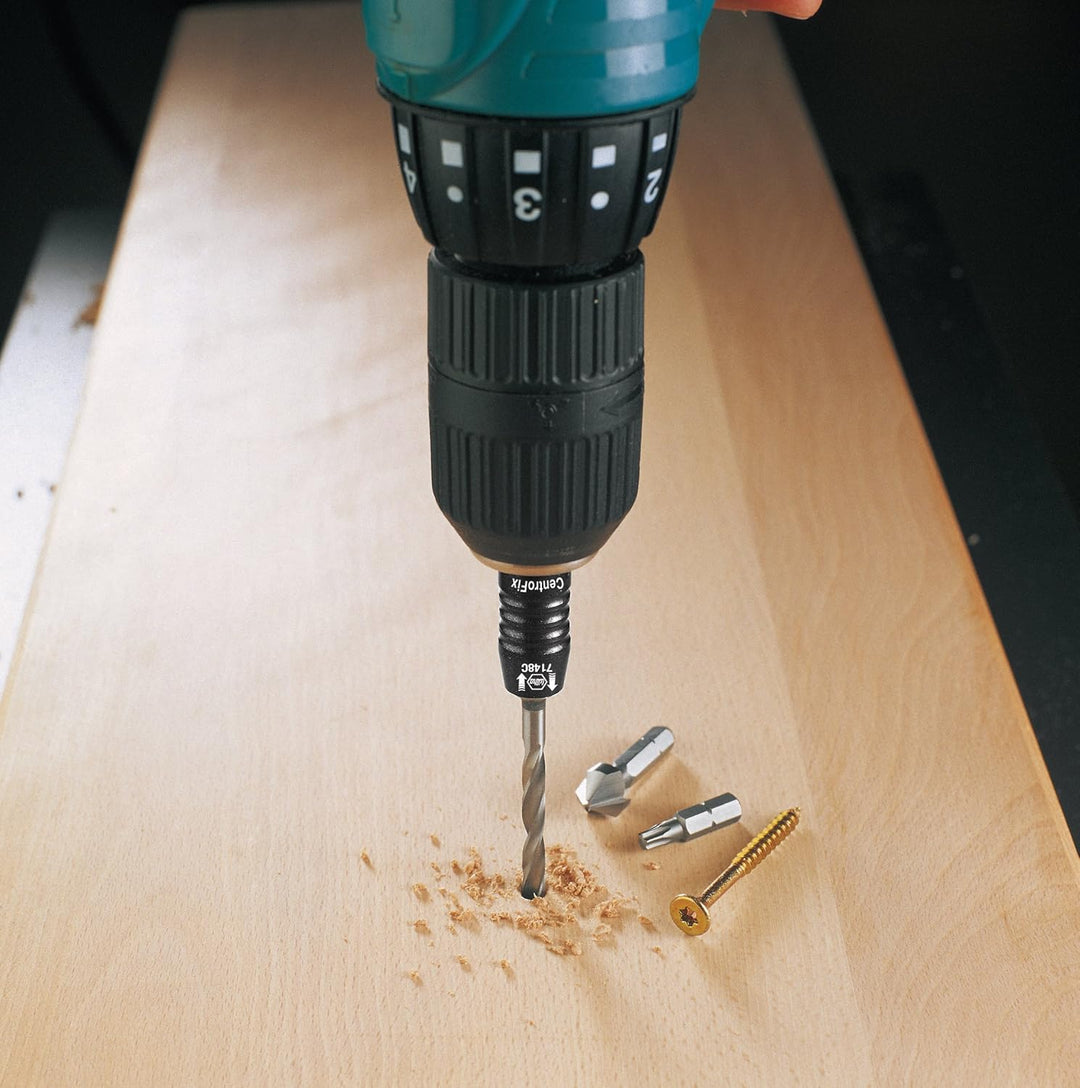 Wiha Bithalter CentroFix mechanisch verriegelbar 1/4" (32477) 60 mm CentroFix mechanisch verriegelba