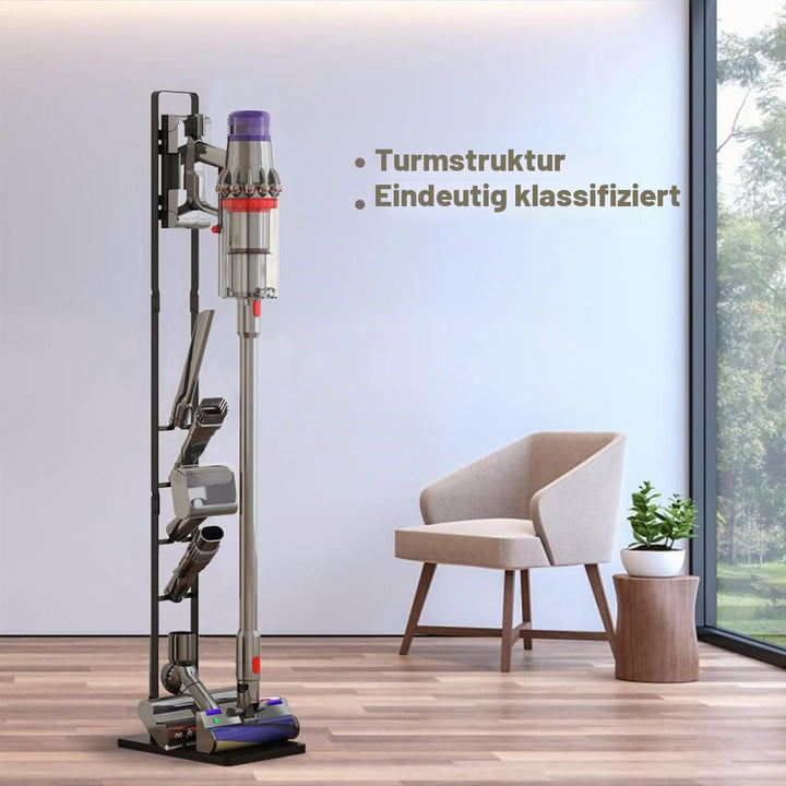 Foho Ständer Kompatibel für Dyson V15s V15 V11 V10 V8 V7 V6, Halterung, Bodenständer, Zubehörhalter