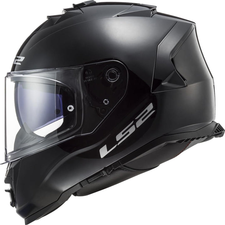 LS2 Herren Storm Motorradhelm M Schwarz, M Schwarz