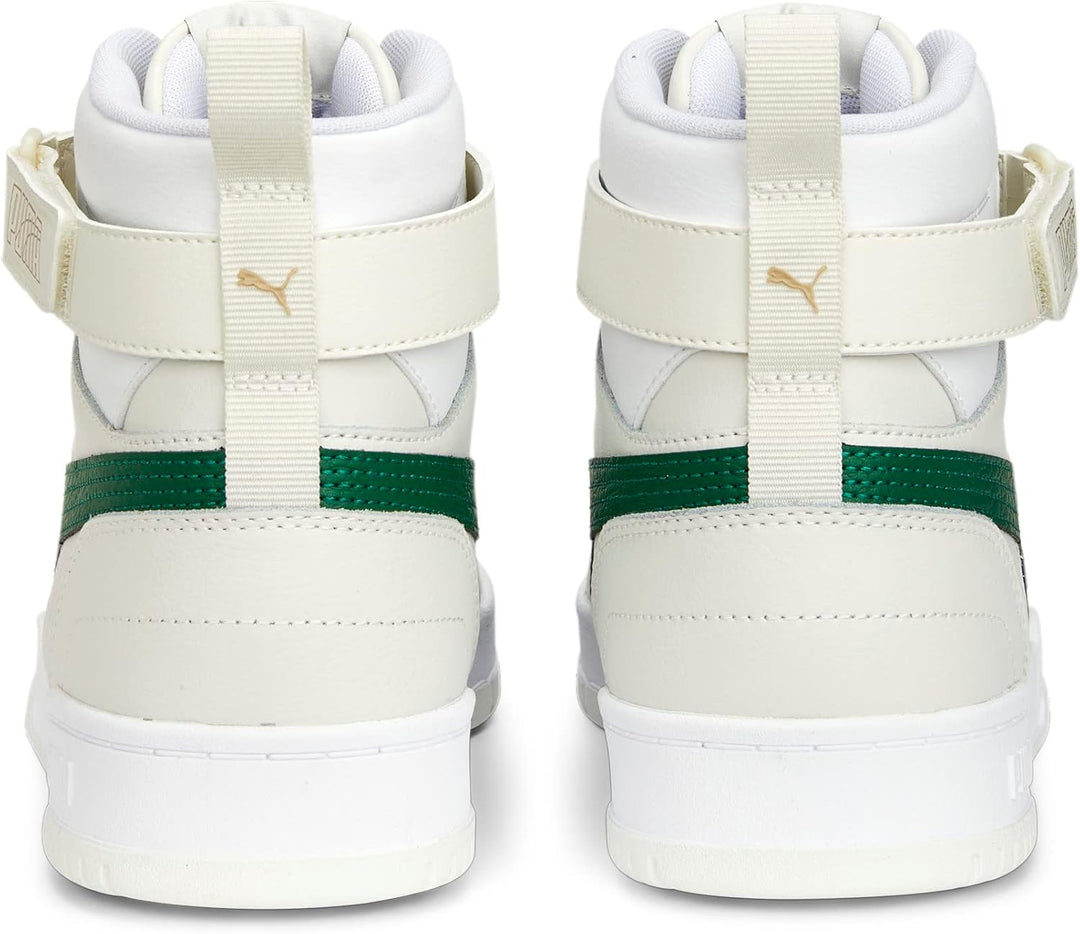 PUMA Herren Rbd Game Sneaker 39 EU Puma White Vine Vapor Gray Puma Gold, 39 EU Puma White Vine Vapor