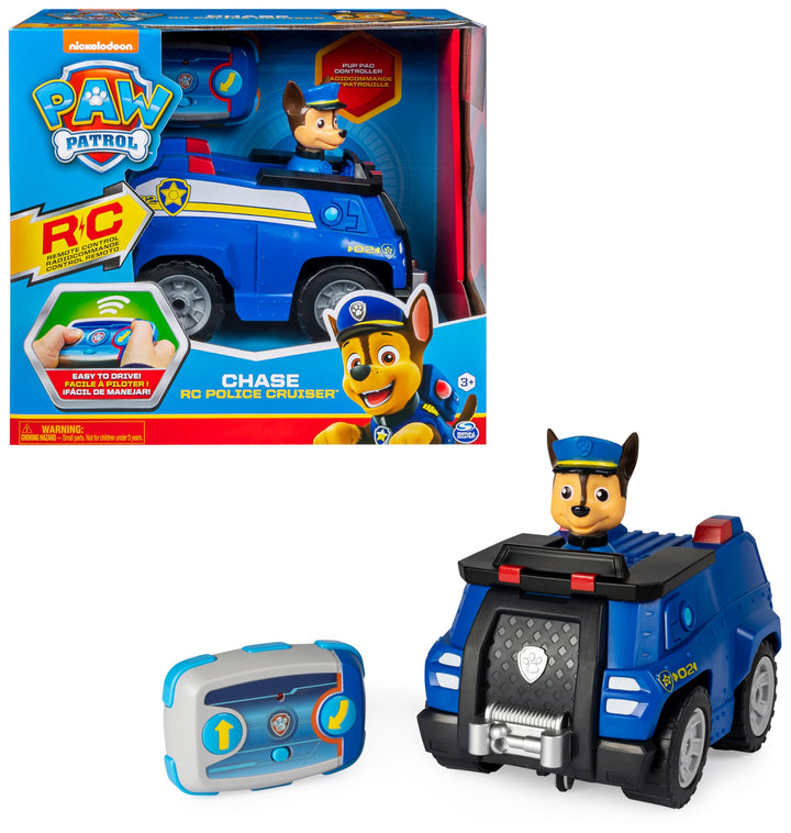 PAW Patrol Chases ferngesteuertes Polizeiauto mit Fernbedienung, Spielzeug für Kinder ab 3 Jahren, B