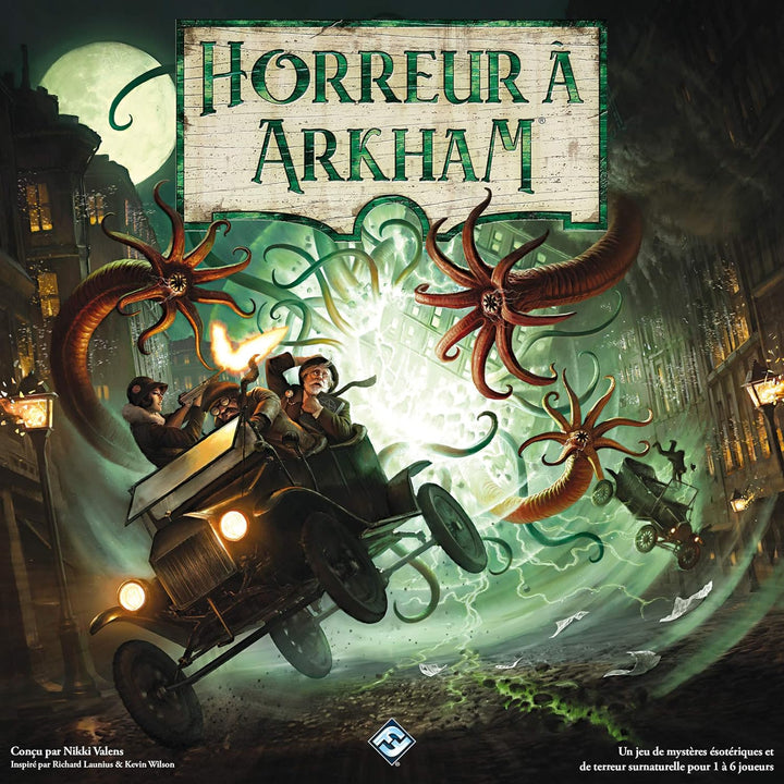 Horreur à Arkham: Das Brettspiel (3. Edition) – Asmodee – Gesellschaftsspiel – kooperatives Abenteue