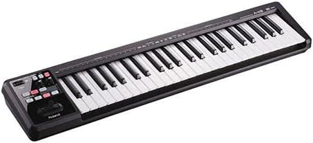 Roland A-49 Midi-Tastatur-Controller, leicht, 49 Tasten, Schwarz