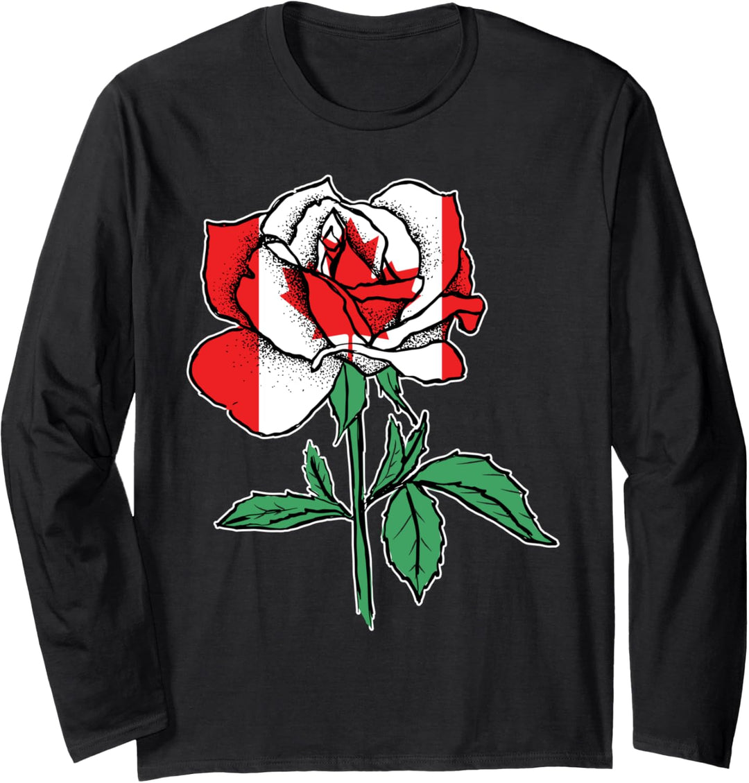 Kanada Rose Kanada Kanada Langarmshirt