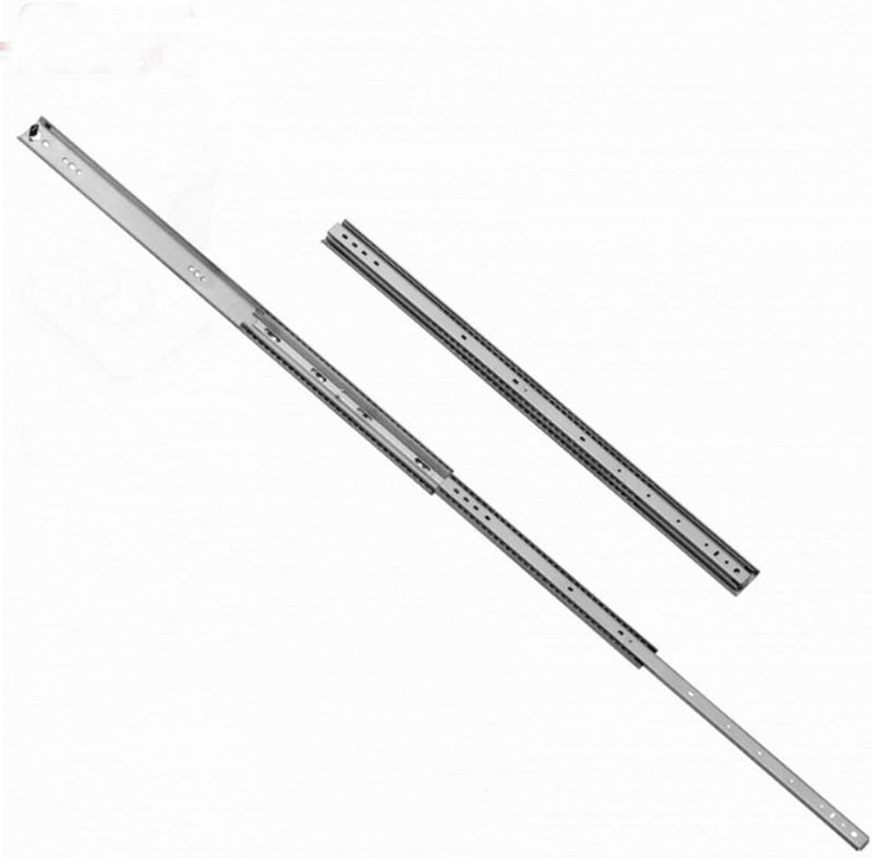2 x Schwerlastauszug | Vollauszug | Teleskopschienen | 136 kg Tragkraft | 1000 mm Länge | mit Arreti