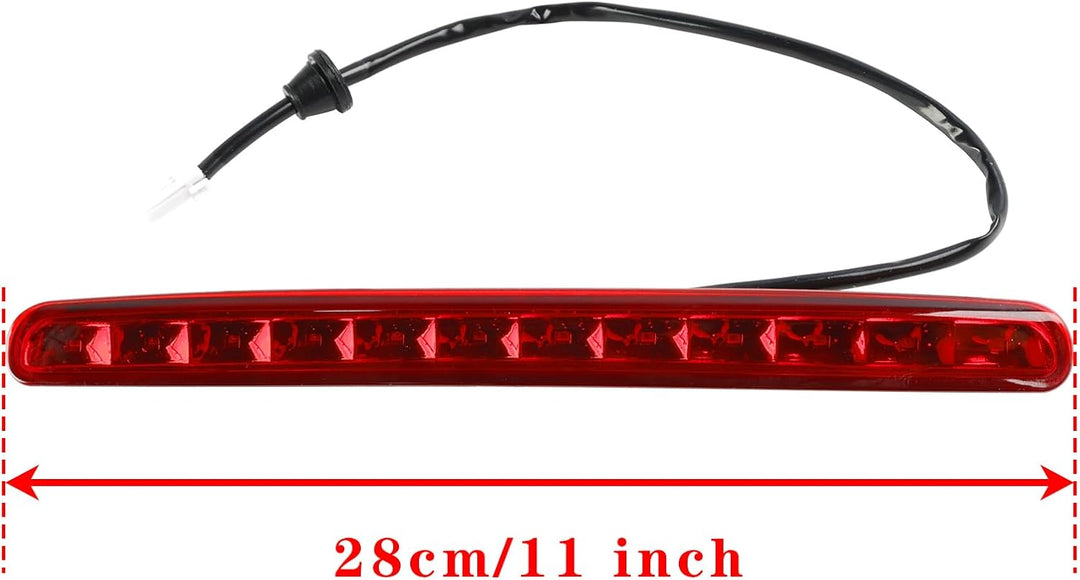Topteng Rear High Mount Brake Stop Light Lamp passend für FIAT 500 Convertible 2009-2018
