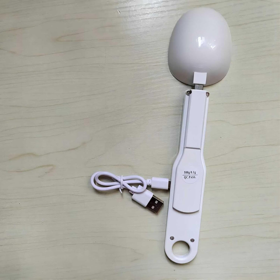 Digitale Löffelwaage für Lebensmittel, 500 g/0,1 g | Digitaler Messlöffel, Elektronischer Wiegelöffe