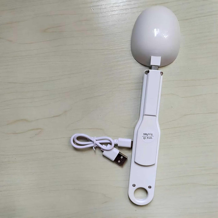 Digitale Löffelwaage für Lebensmittel, 500 g/0,1 g | Digitaler Messlöffel, Elektronischer Wiegelöffe