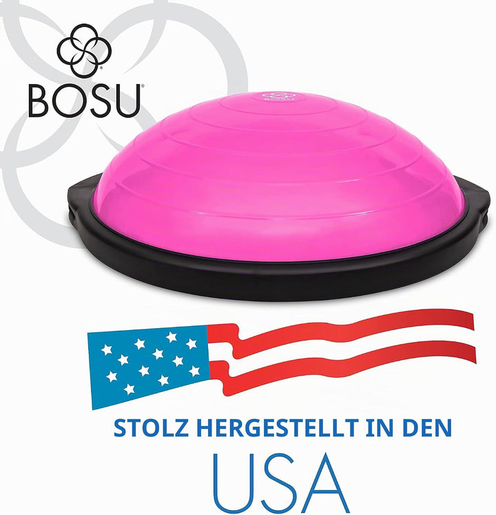 BOSU® Sport-Balance-Trainer, Reisegrösse, Rosa/Schwarz