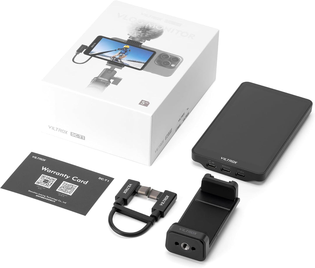 VILTROX 5-Zoll Telefon-Monitor mit Touchscreen-Kamerasteuerung