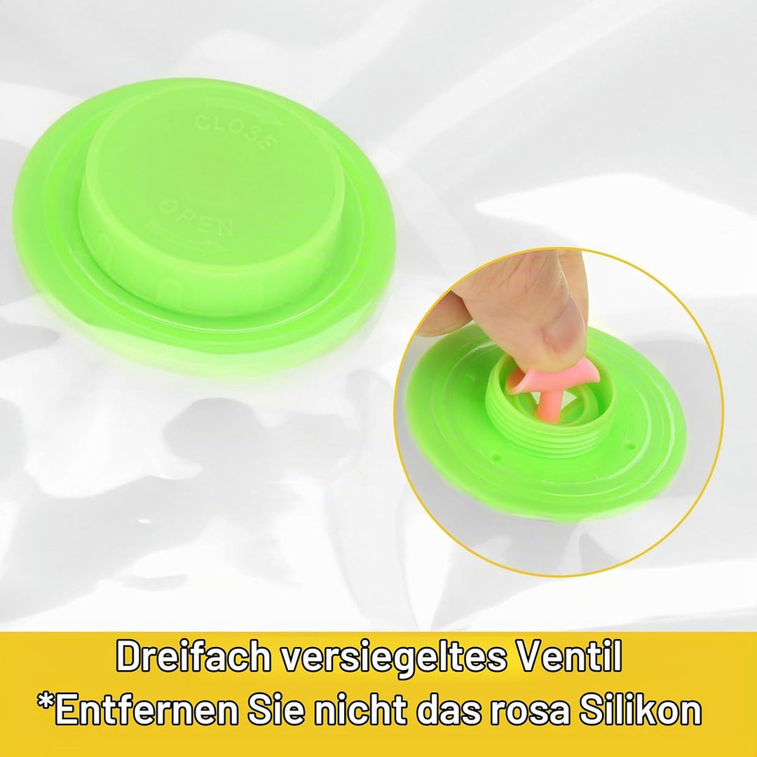 Vakuumbeutel Set (2x 130 x 100 cm) - Jumbo Staubsauger Vakuumierbeutel für Kleidung,Bettdecken,Tröst