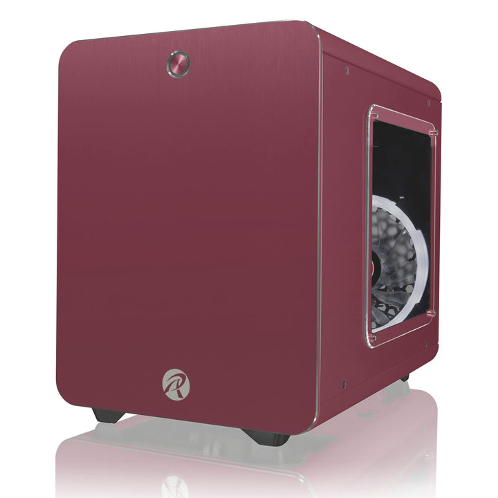 Raijintek METIS Plus Mini-ITX Computer Gehäuse, Tower Case, Mini Gehäuse PC, PC - Gehäuse Silent, Bo