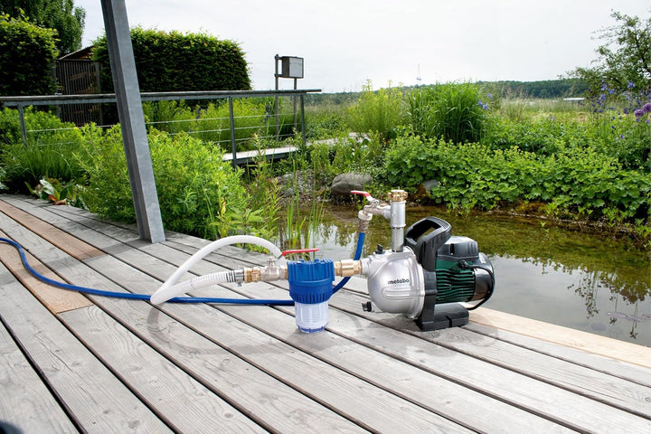 Metabo Gartenpumpe P 2000 G (600962000) Karton, Nennaufnahmeleistung: 450 W, Max. Fördermenge: 2000