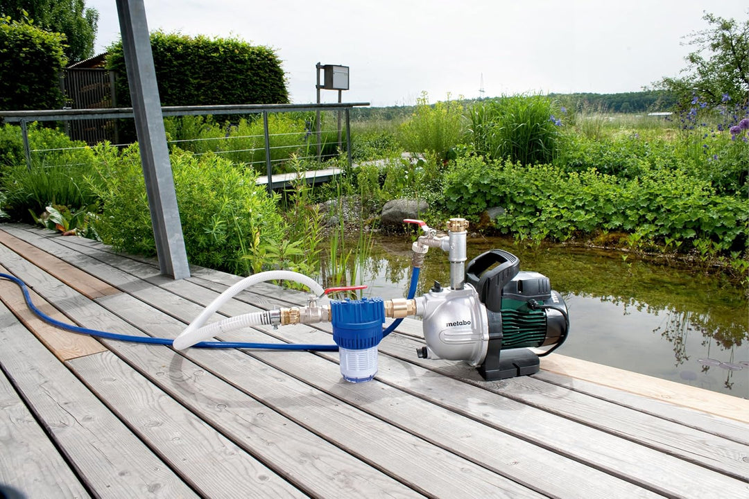 Metabo Gartenpumpe P 2000 G (600962000) Karton, Nennaufnahmeleistung: 450 W, Max. Fördermenge: 2000