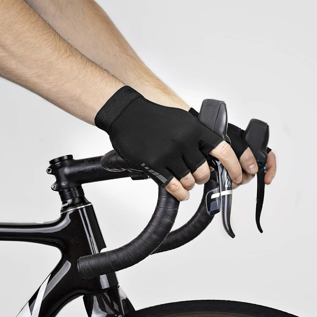 GripGrab WorldCup Kurzfinger Rennrad Handschuhe Gepolsterte Fingerlose Atmungsaktive Fahrrad Sommer