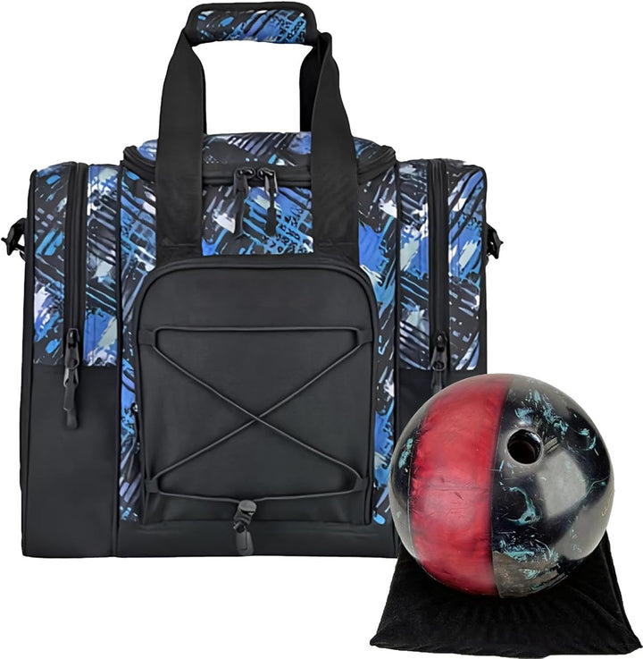 Bowlingtasche für einen Ball | Bowlingballtasche | Bowlingballtasche für Ball, multifunktionale Hand
