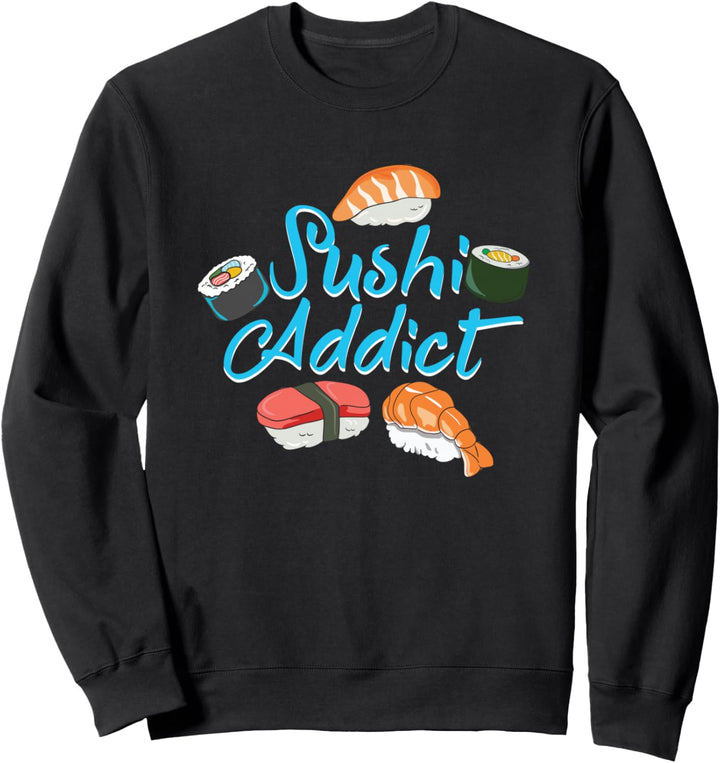 Japanischer Sushi-Addict Sweatshirt