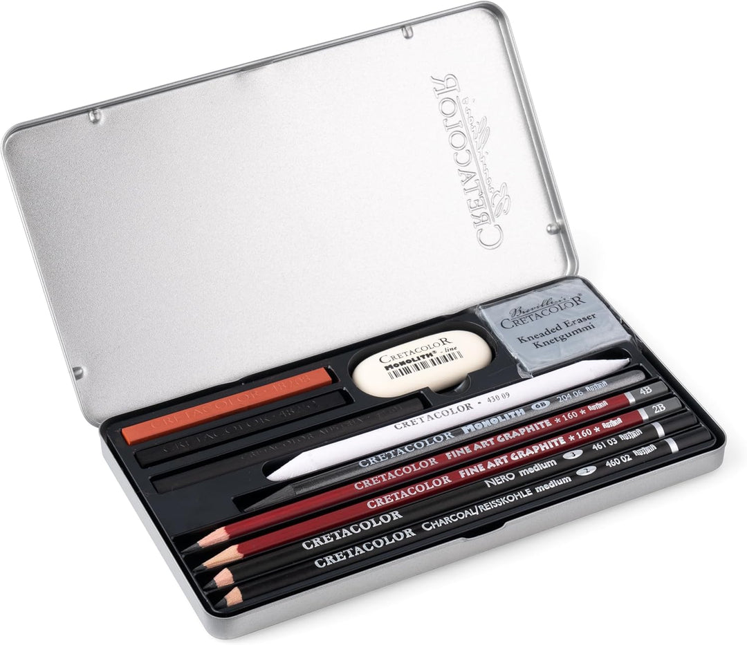 Cretacolor Teacher´s Choice Skizzierset, 11teilig