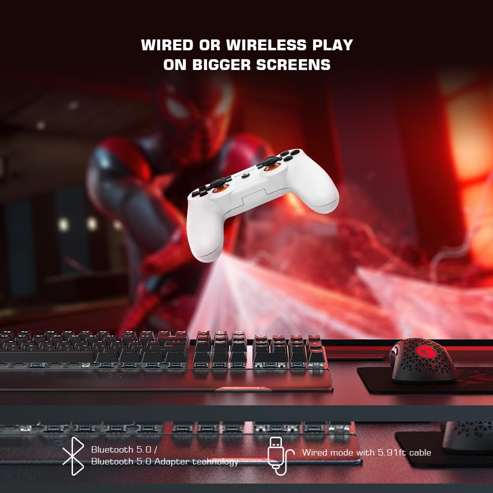 GameSir T3s Wireless Controller für Windows PC/iOS, Android Phone/Tablet, Bluetooth-Gamecontroller f