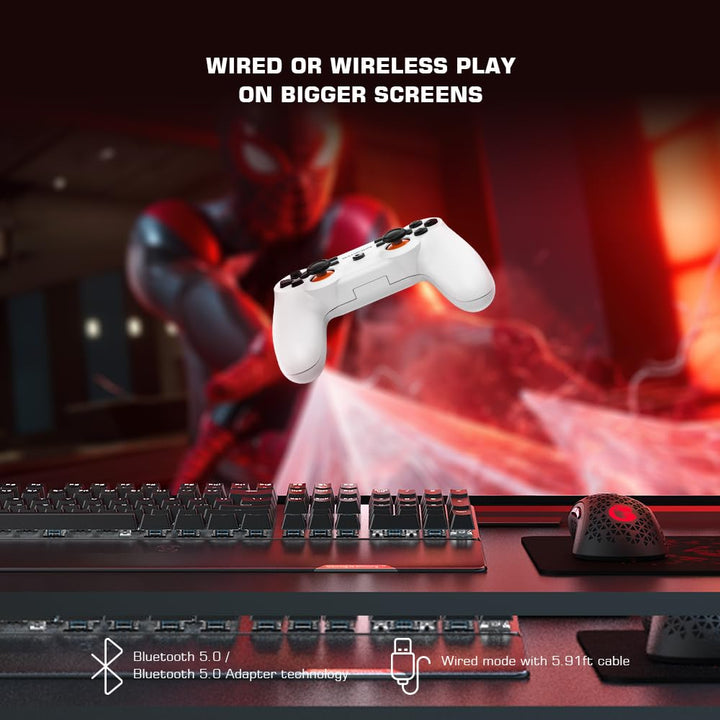 GameSir T3s Wireless Controller für Windows PC/iOS, Android Phone/Tablet, Bluetooth-Gamecontroller f