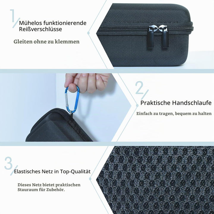 Harte Tasche Hülle für Marshall Emberton III/Emberton II Tragbaren Bluetooth Lautsprecher, Nur Tasch