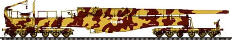 Hobby Boss 82903 Modellbausatz German 280mm K5(E) Railway Gun Leopold