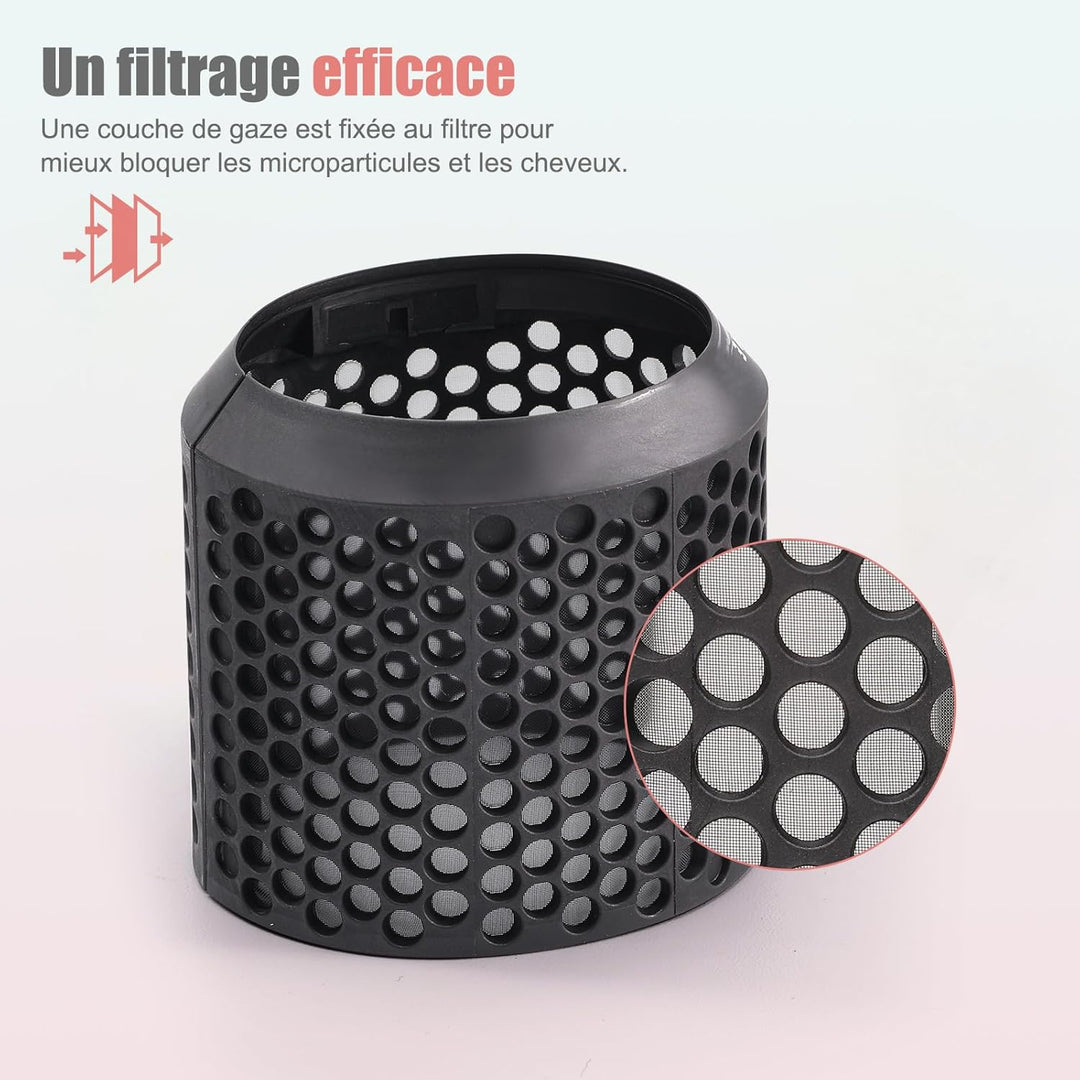 Filterdeckel und Reinigungsbürste für Dyson HS01 HS05 Airwrap Ersatzfilter Zubehör Externer Filter M