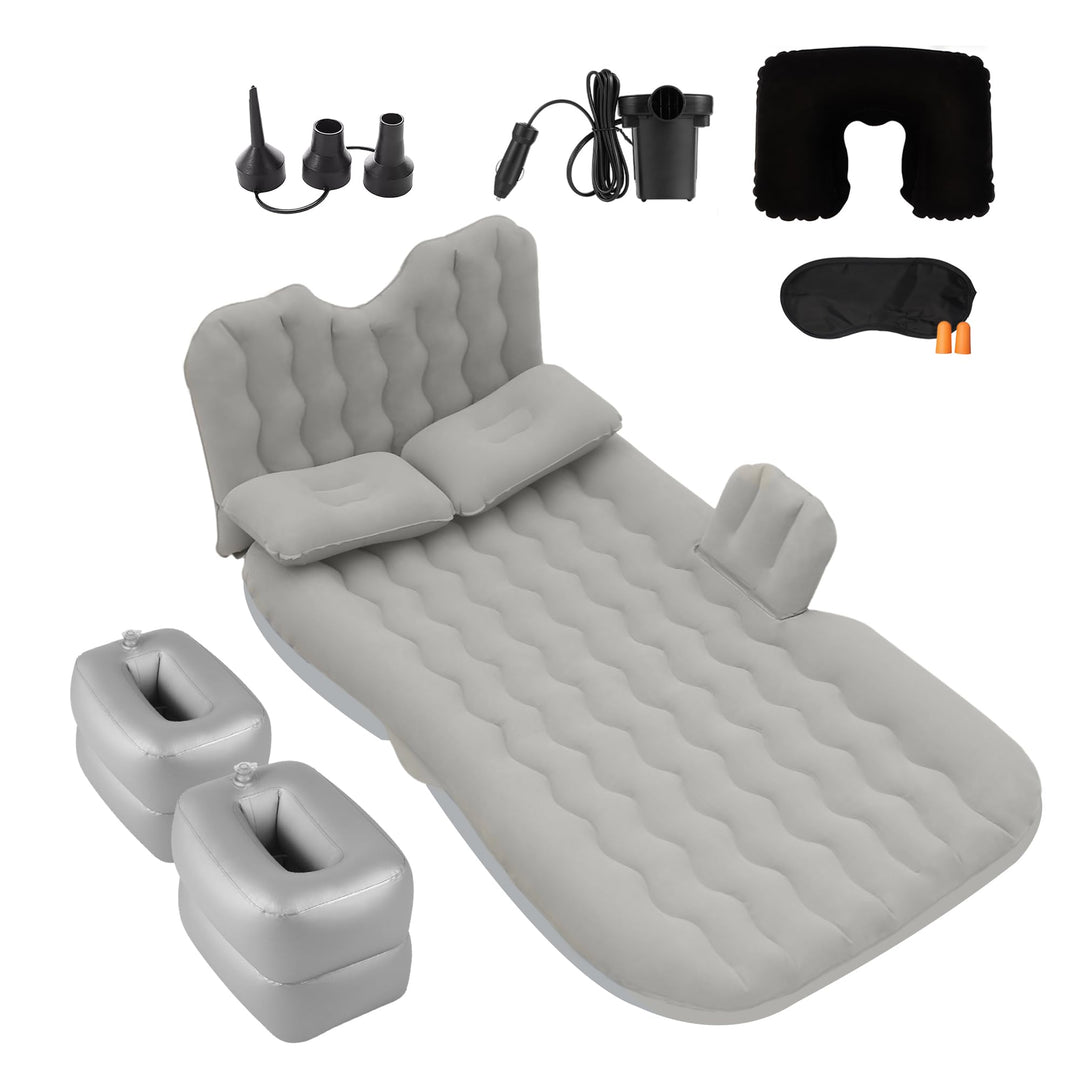 Icelus Auto Matratze SUV Luftmatratze with Luftpumpe 185 * 90 * 15 cm Aufblasbare Camping Kombi Luft