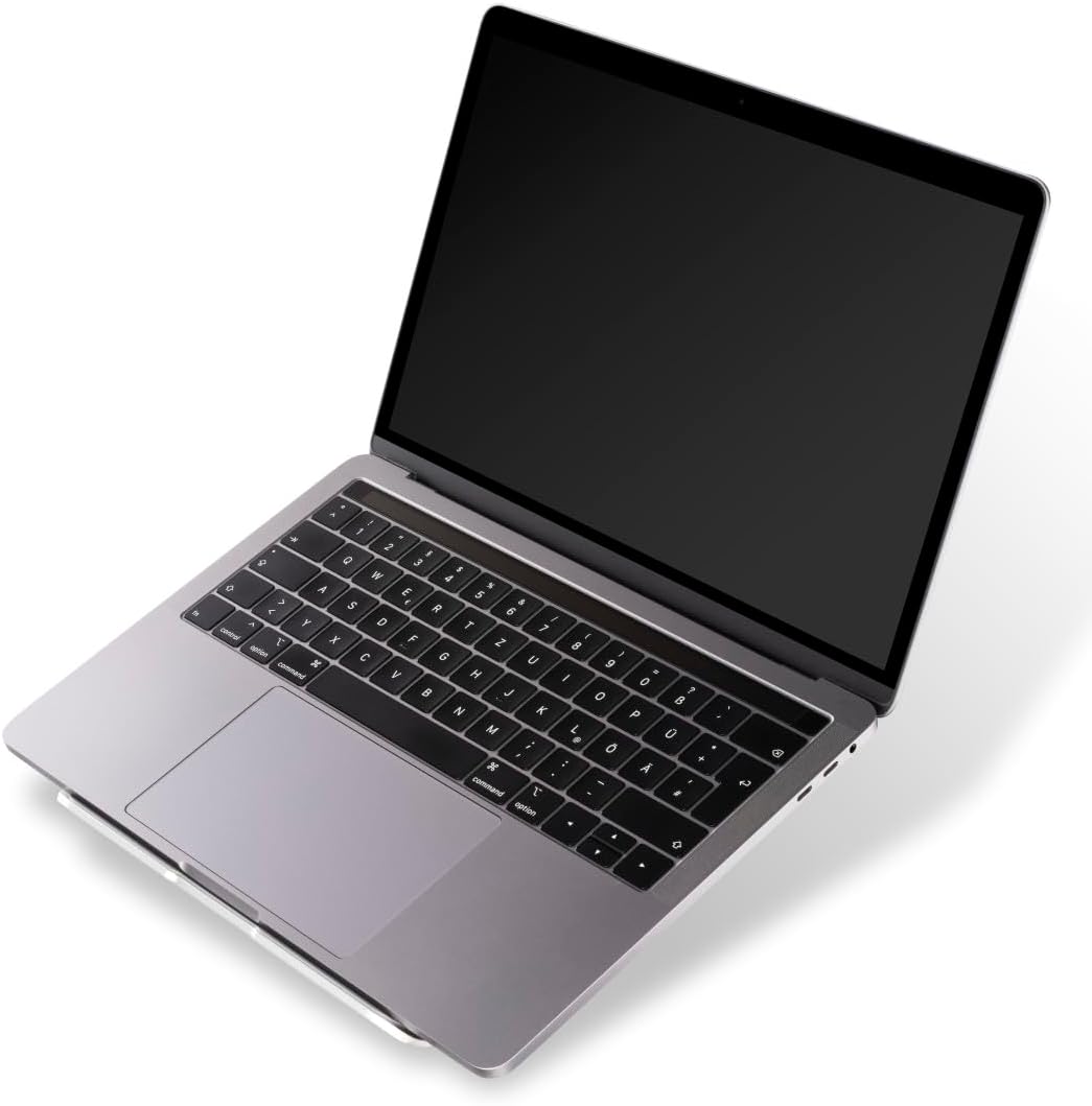 Hama Laptop-Ständer Notebook-Ständer aus Aluminium (Laptophalter für Geräte bis max. 40 cm (15,6 Zol