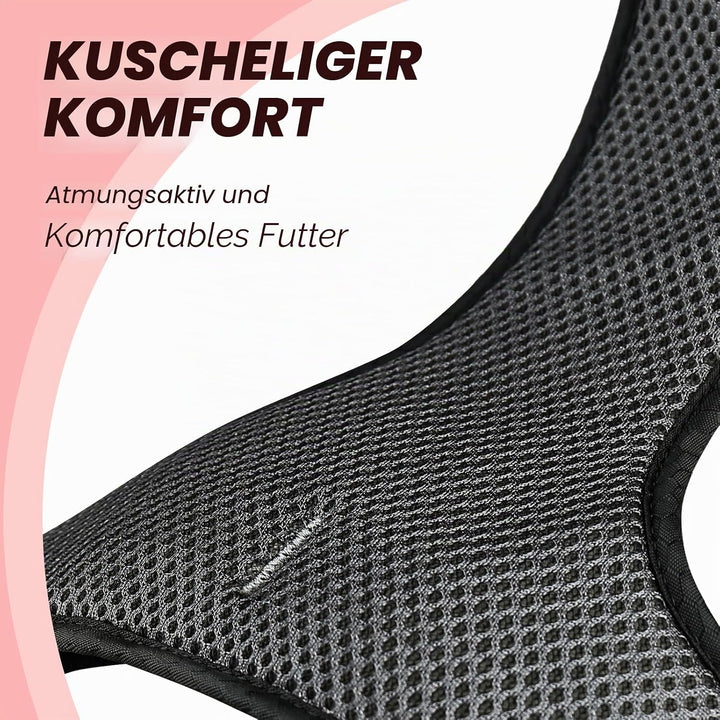 VIVAGLORY Easewalk Hundegeschirr, Anti Zug Hundegeschirr für Training &amp; Spazieren, Anti Zieh Geschir