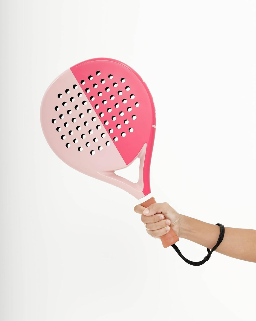 LAPAT Padelschläger mit Abdecktasche, Carbon-Oberfläche mit Eva-Memory-Schaum, Paddel-Tennisschläger