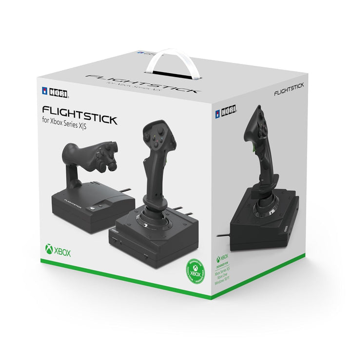 HORI HOTAS Flight Stick Designed for Xbox Series X|S, Xbox One and PC - Officially Licensed By Micro