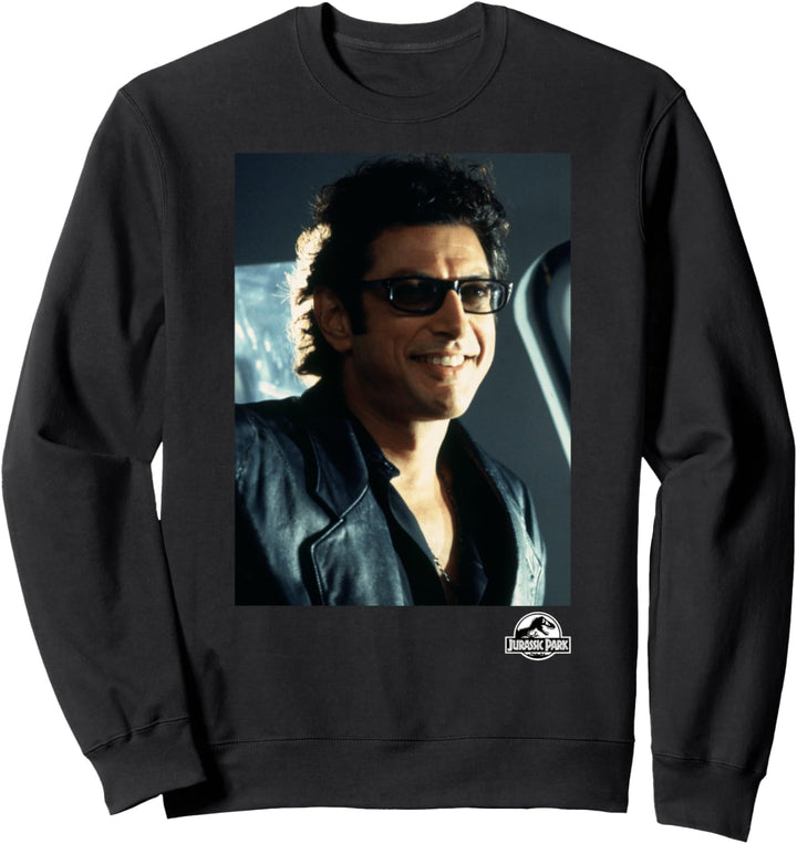 Jurassic Park Goldblum Sly Smile Sweatshirt
