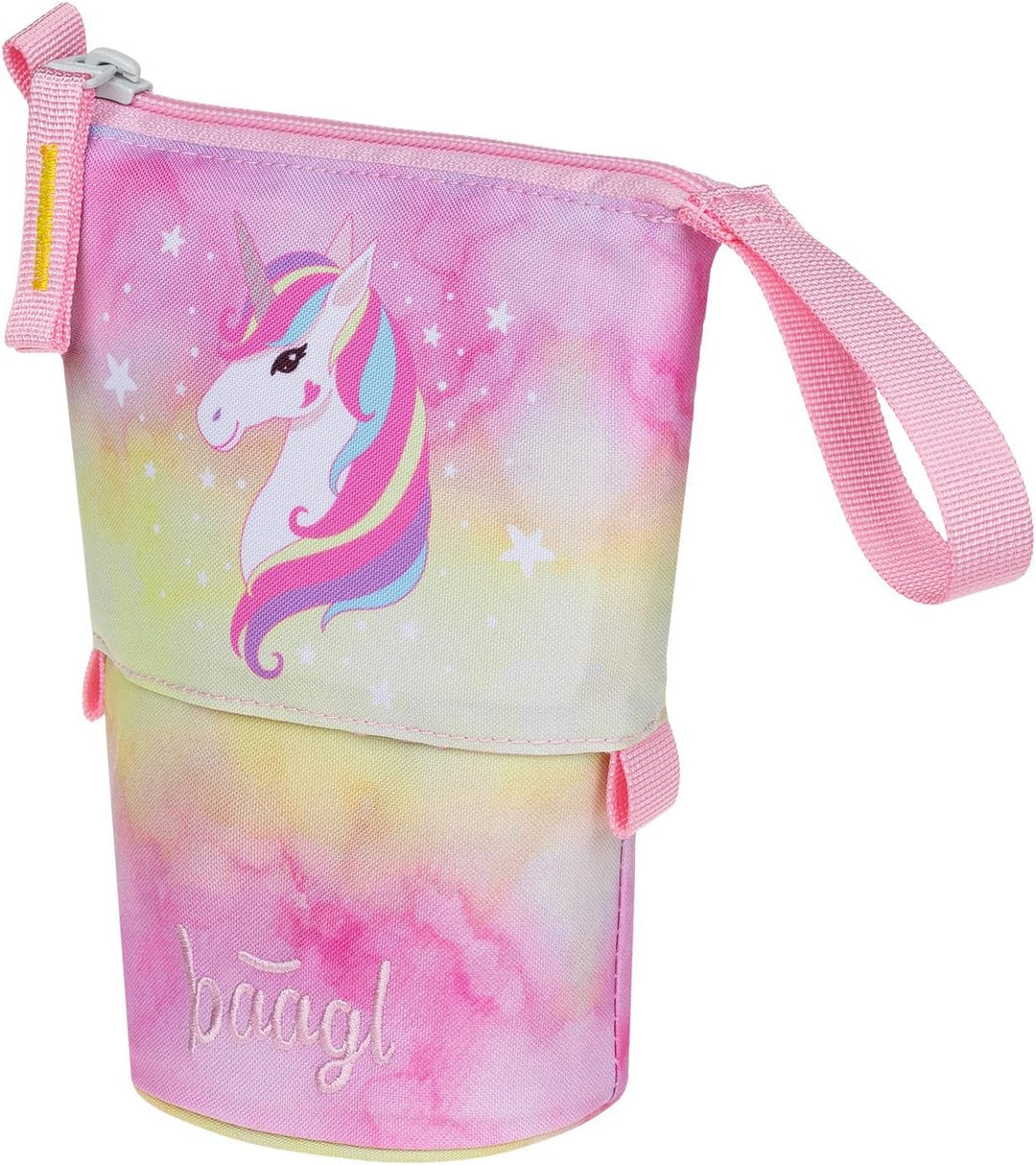 Baagl Federmäppchen Mädchen - Stifteetui Kinder - Mäppchen Etui für Schule - Robuste Federtasche & F