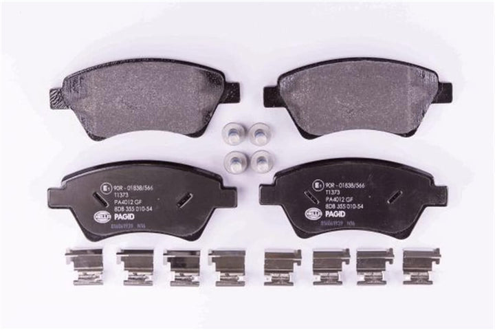 HELLA PAGID 8DB 355 010-541 Bremsbelagsatz - T1373 - Dicke/Stärke: 18.1mm - Bremssystem: Bosch - nic