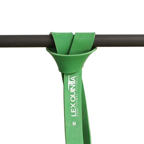Lex Quinta Power Band - 6 Stärken XXS bis XL - Klimmzugband - Pullup Support - Fitnessband - Widerst