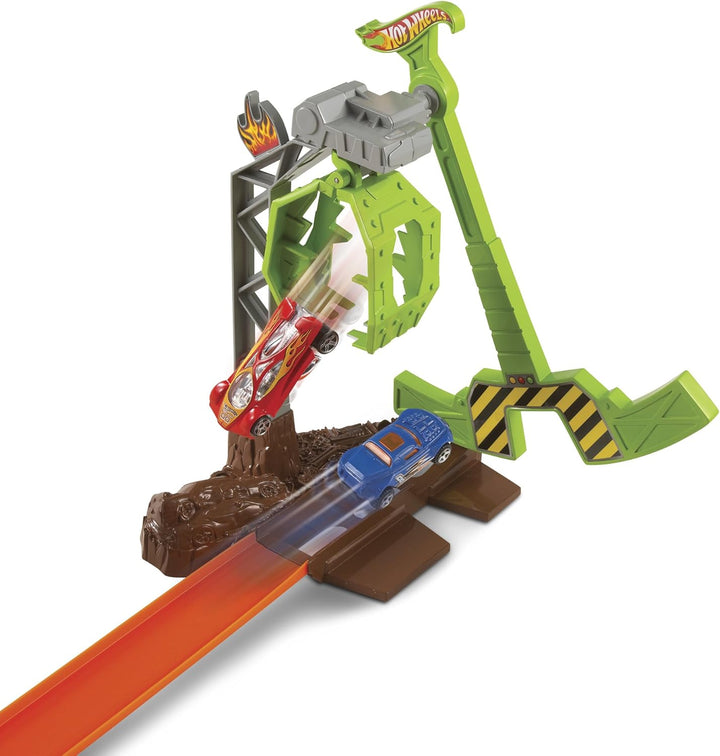 Mattel Hot Wheels Trackset 4 - Claw Escape, inkl. 1 Auto