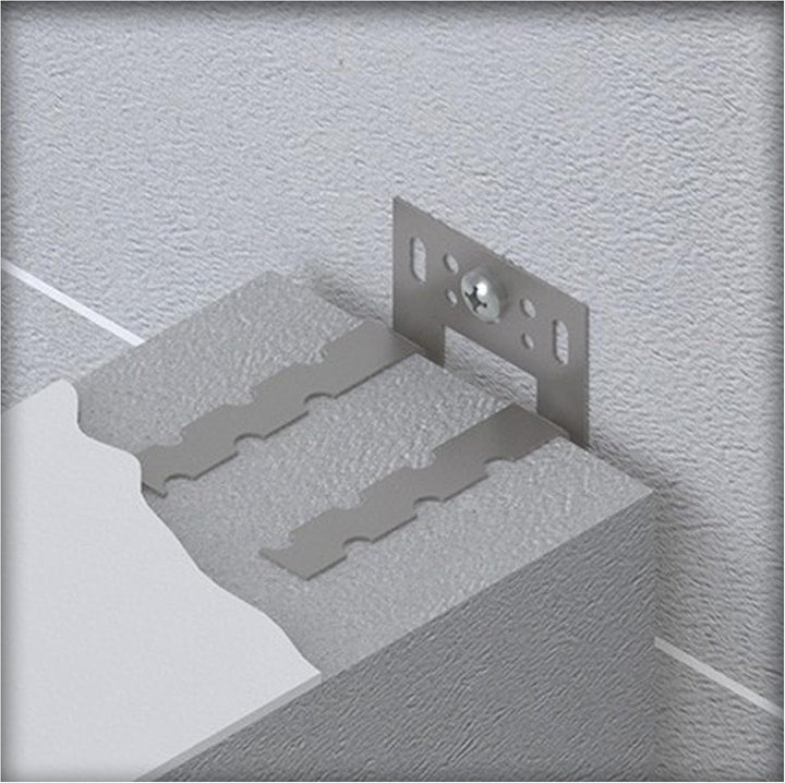 Wandanschlussanker starr Edelstahl 60x1,25 mm Wandverbinder Maueranker 10 Stück, 10 Stück