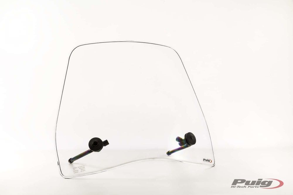 Motorrad Windschild Windschutz Puig Traffic Honda SH 300/i Scoopy 15-17 rauchgrau