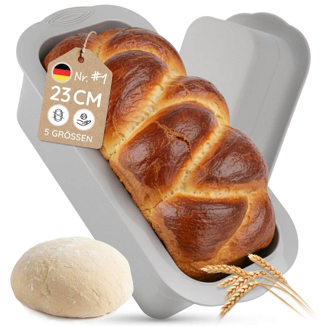 Backefix 23cm Flexi Brotbackform Silikon 750g Brot backen Form, Back Kastenform Kuchen und mehr, das