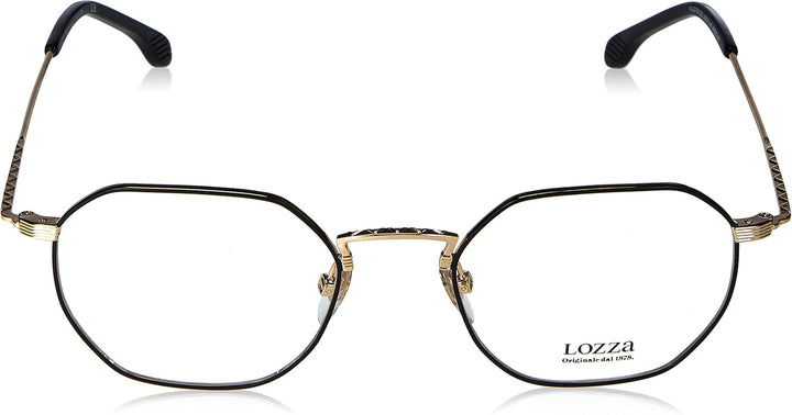 Lozza Unisex Vl2378n Sunglasses (1er Pack) 50 Rose Gold With Semi Matt Black Parts, 50 Rose Gold Wit