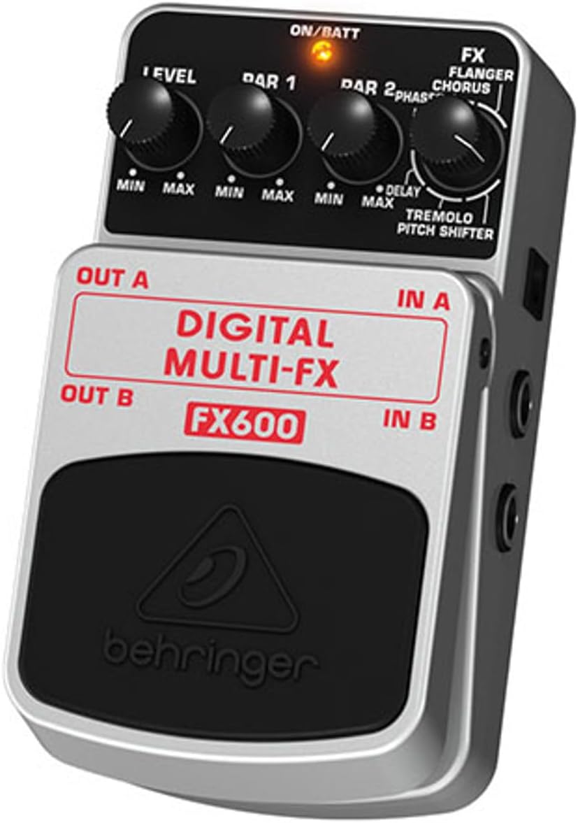 Best Price Square Guitar Pedal, DIGITAL Multi-FX FX600 by BEHRINGER DIGITAL MULTI-FX FX600 Guitar Pe