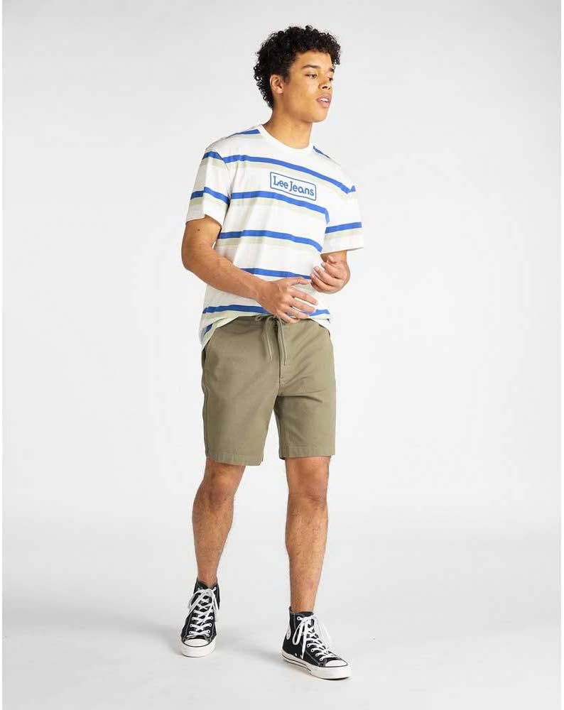 Lee Herren Shorts 50 (Herstellergrösse: 30) Grün (Lichen Green 82), 50 (Herstellergröße: 3