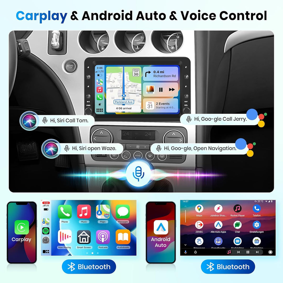 2G+64G Rimoody Android Autoradio für Alfa Romeo 159 2004-2011 7" Touchscreen Wireless Carplay Radio