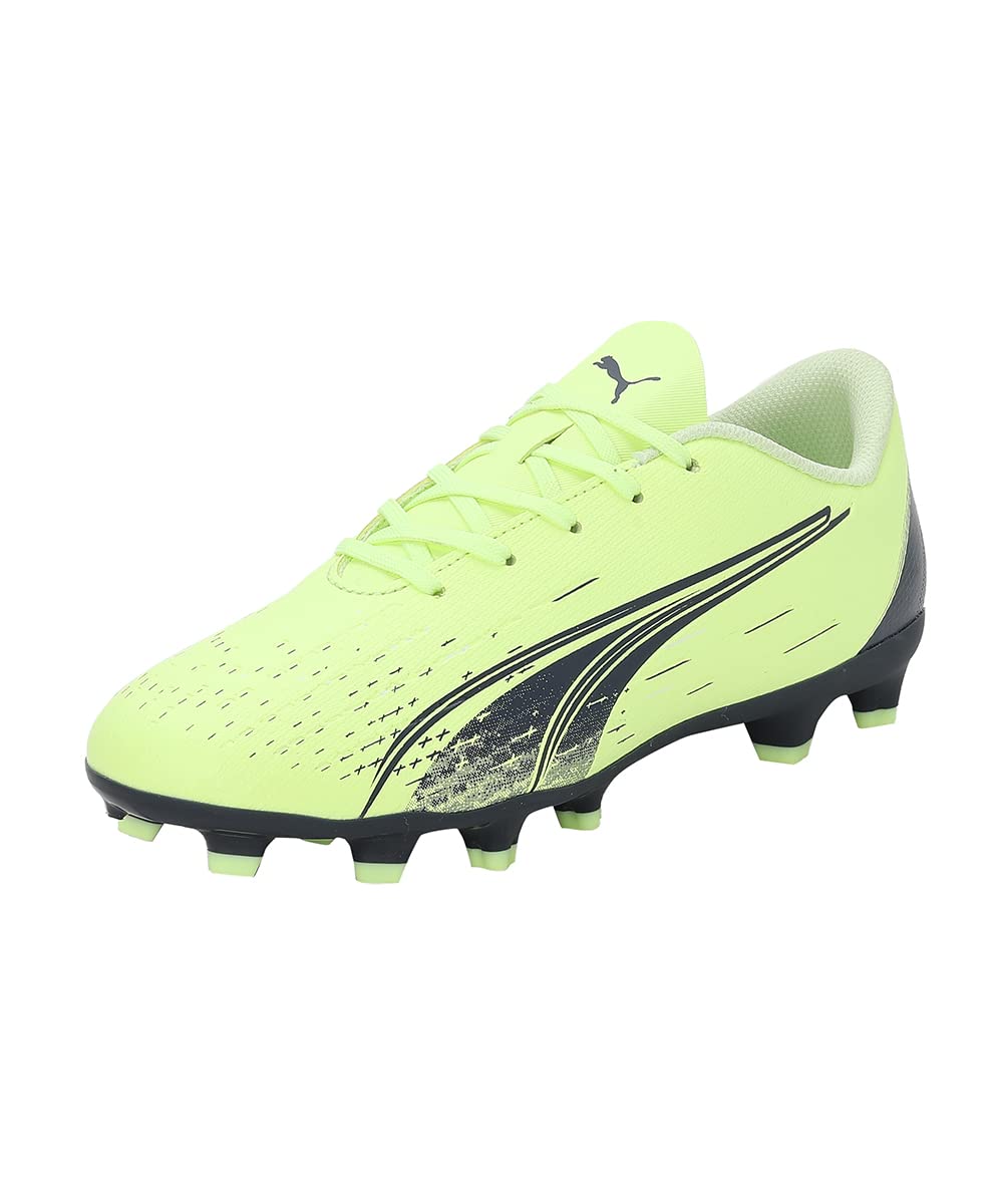 PUMA Unisex Kinder Ultra Pro Fg/Ag Jr Fussballschuh 33 EU Fizzy Light Parisian Night Blue Glimmer, 3