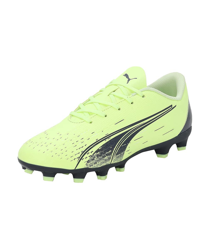 PUMA Unisex Kinder Ultra Pro Fg/Ag Jr Fussballschuh 33 EU Fizzy Light Parisian Night Blue Glimmer, 3