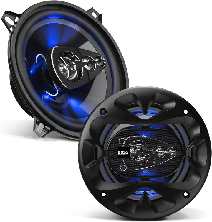 BOSS Audio Systems BE524 225 Watt (pro Paar), 5,25 Zoll, Full Range, 4-Wege-Lautsprecher (Paar) 13,3
