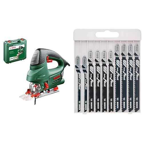 Bosch Stichsäge PST 900 PEL (620 Watt, Schnitttiefe 90 mm, im Kunststoffkoffer), Testnote: Testsiege