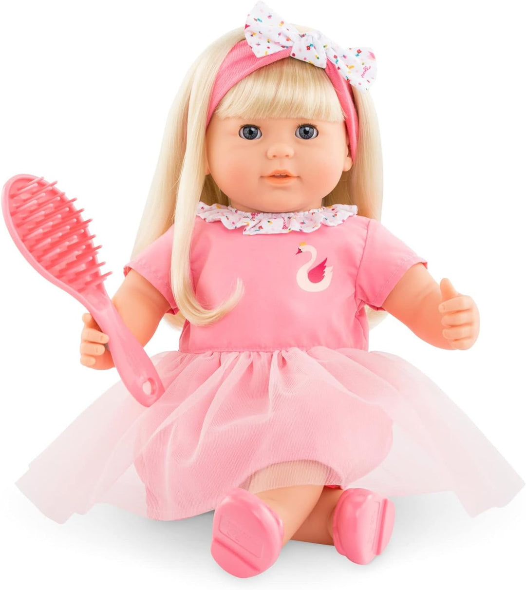 Corolle 9000130210 - Mon Grand Poupon Adele 36cm, Französische Puppe mit Charme und Vanilleduft